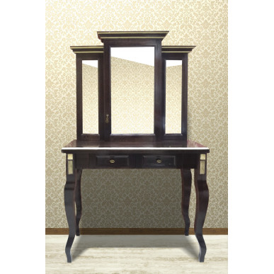 Дамский столик Грета (сосна, резьба береза)